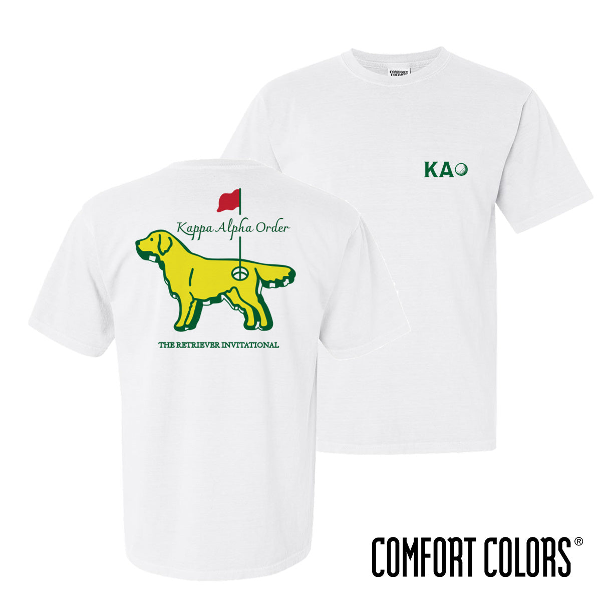New! Kappa Alpha The Retriever Invitational Short Sleeve Tee