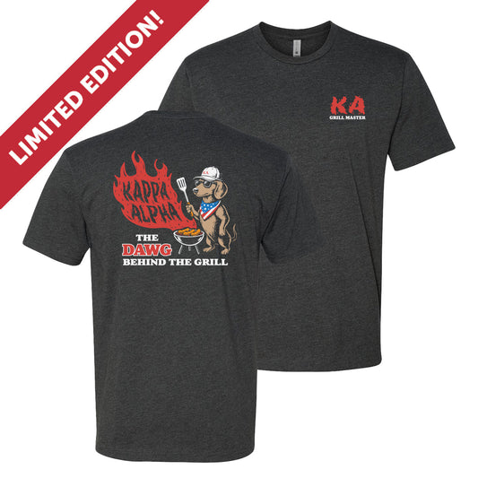 New! Kappa Alpha Flames, Fraternity & Freedom Tee