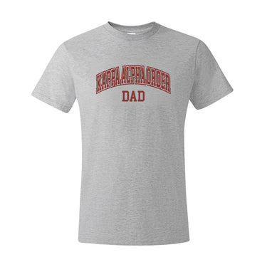 Kappa Alpha Heather Gray Dad Tee