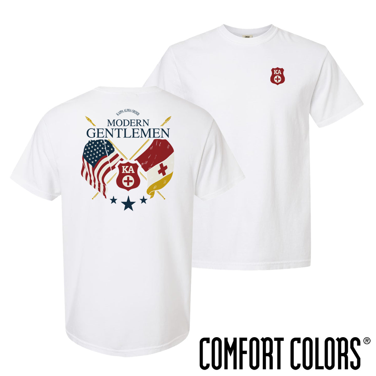 New! Kappa Alpha Modern Gentlemen Tee