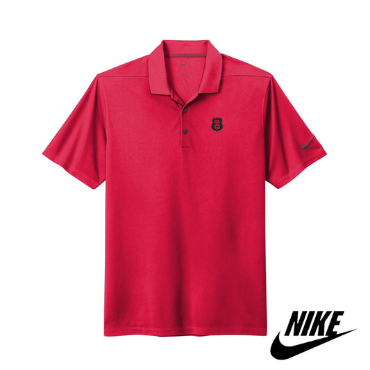 New! Kappa Alpha Red Nike Polo With Badge