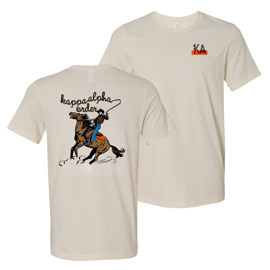 Kappa Alpha Neutral Western Tee