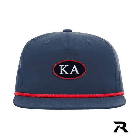 New! KA Richardson Rope Hat with Patch