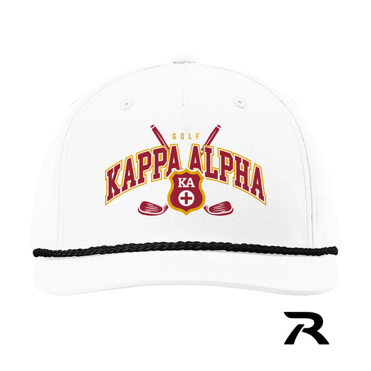 New! Kappa Alpha Richardson Caddy Life Rope Hat