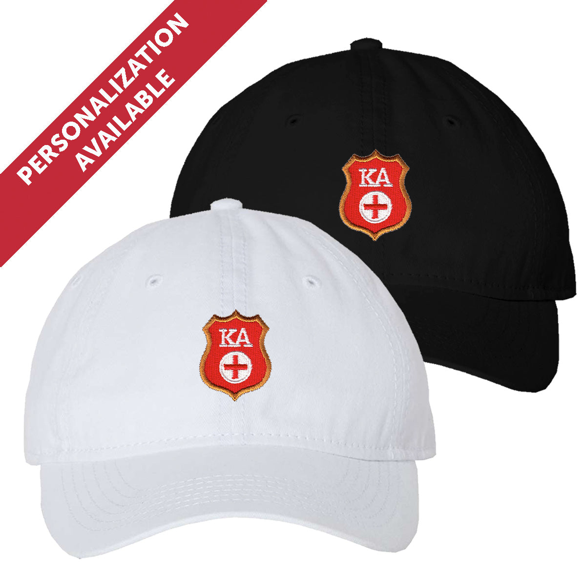 Kappa Alpha Classic Badge Ball Cap