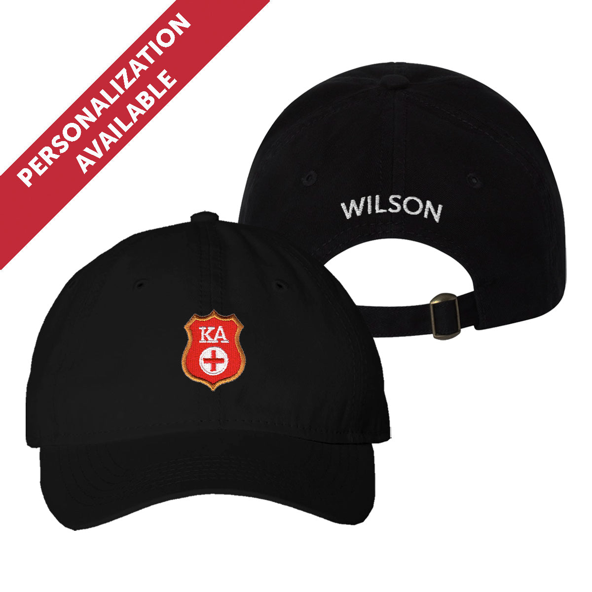 Kappa Alpha Classic Badge Ball Cap