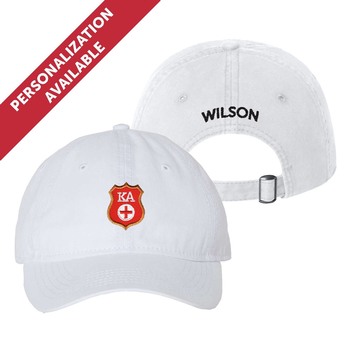 Kappa Alpha Classic Badge Ball Cap