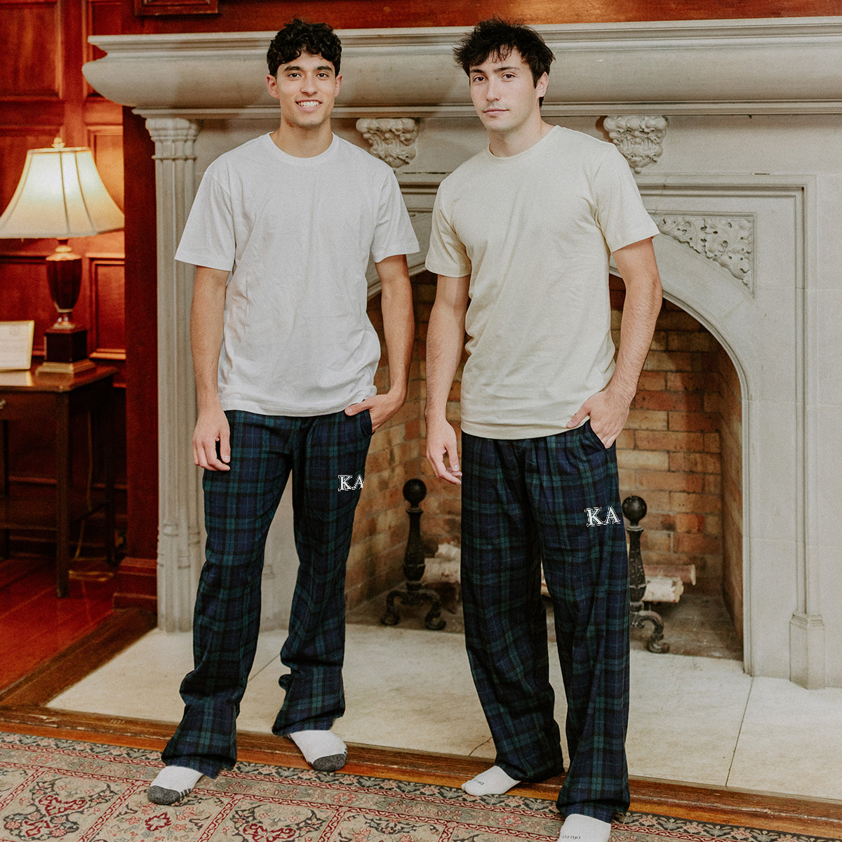 Kappa Alpha Order Blackwatch Plaid Flannel Pants