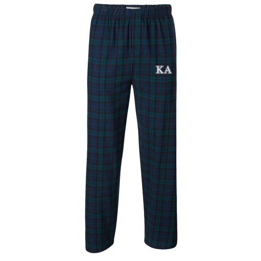 Kappa Alpha Blackwatch Plaid Flannel Pants