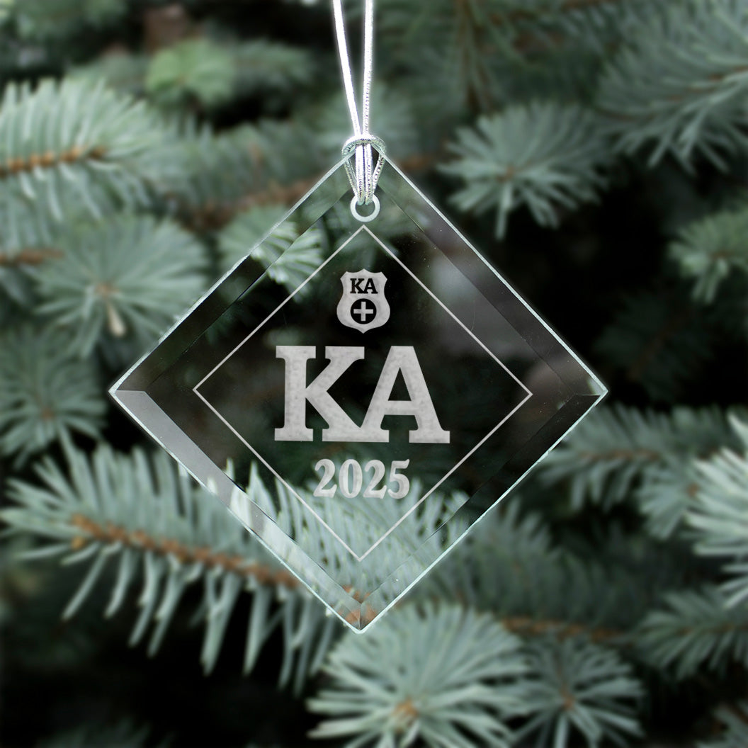 New! Kappa Alpha 2025 Limited Edition Holiday Ornament