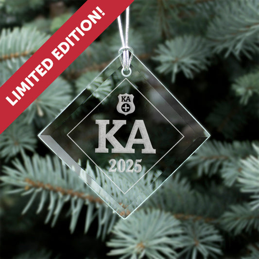 Kappa Alpha 2025 Limited Edition Holiday Ornament Kappa Alpha