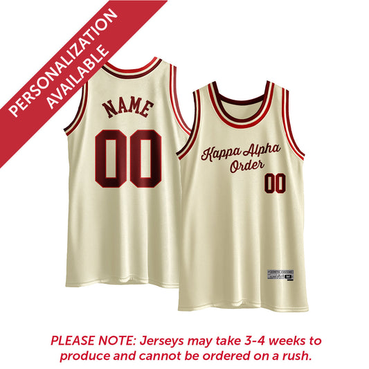 Kappa Alpha Retro Basketball Jersey.