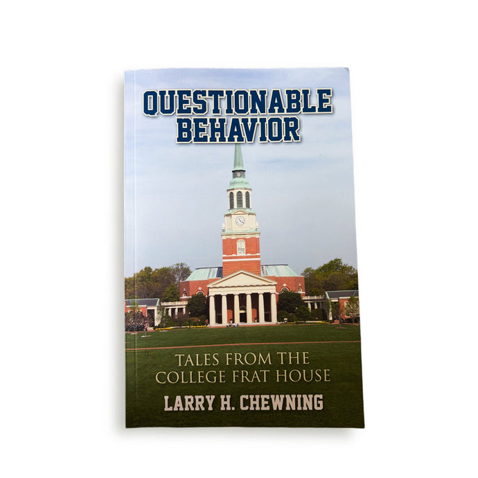 Kappa Alpha Questionable Behavior Book