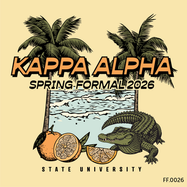 Kappa Alpha Order Spring Formal 2026 Tee