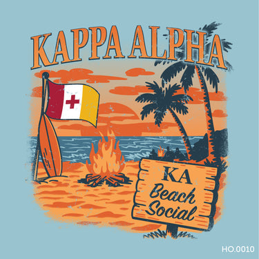 Kappa Alpha Order Beach Social Tee
