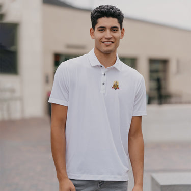 Kappa Alpha White Crest Polo