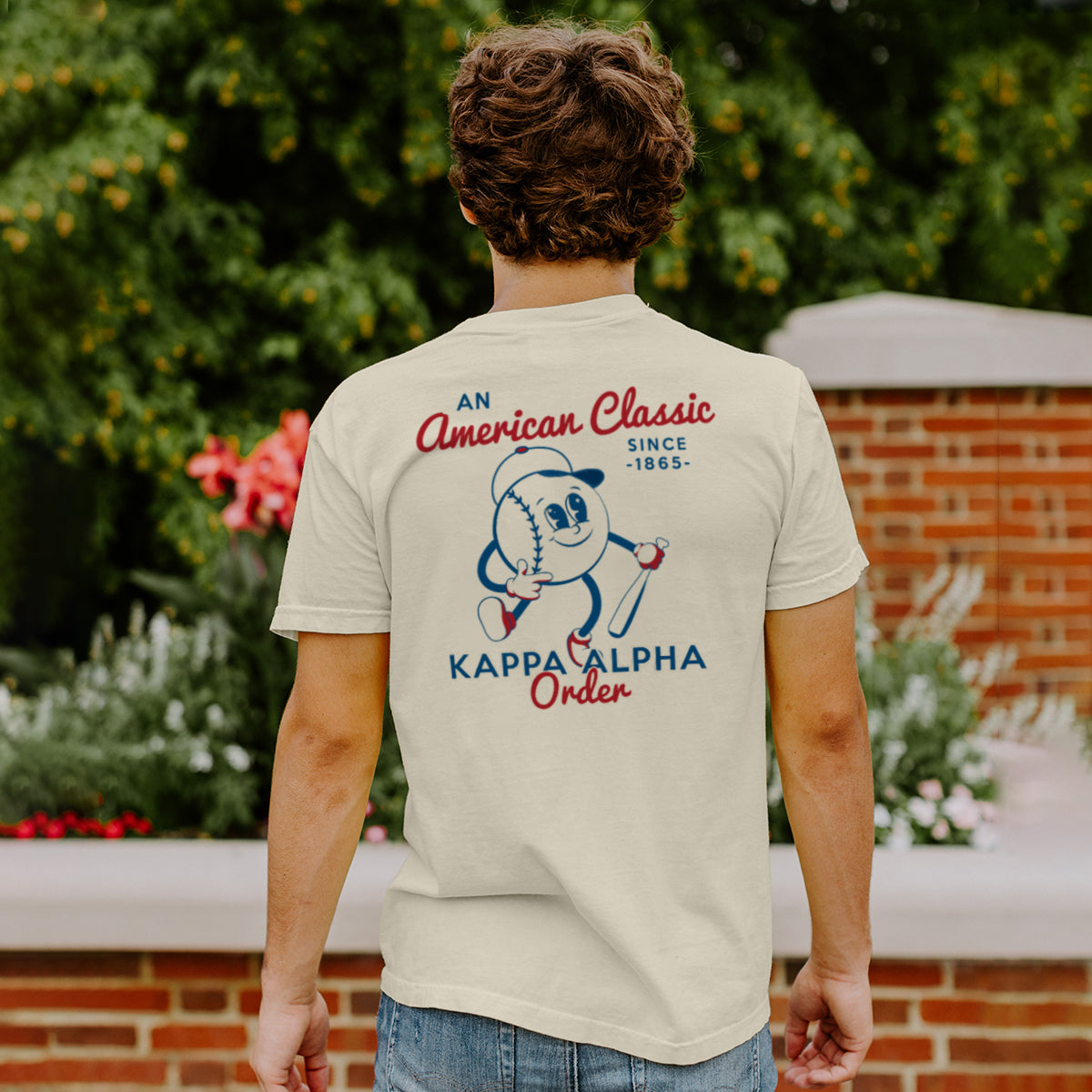 New! Kappa Alpha Comfort Colors American Classic Short Sleeve Tee