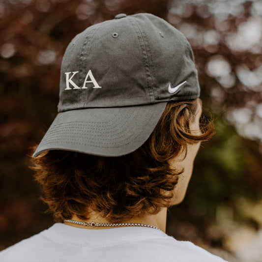 New! Kappa Alpha Nike Heritage Hat With Greek Letters