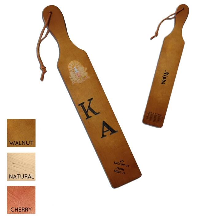 Kappa Alpha Personalized Traditional Paddle | Kappa Alpha Order | Wood products > Paddles