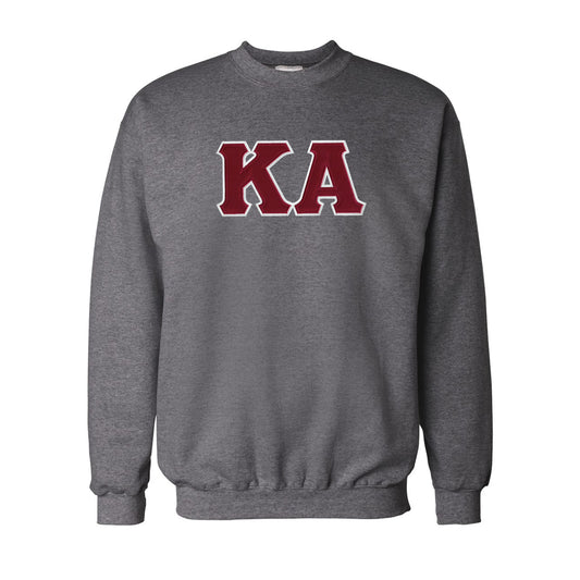 Kappa Alpha Dark Heather Classic Crew Sweatshirt