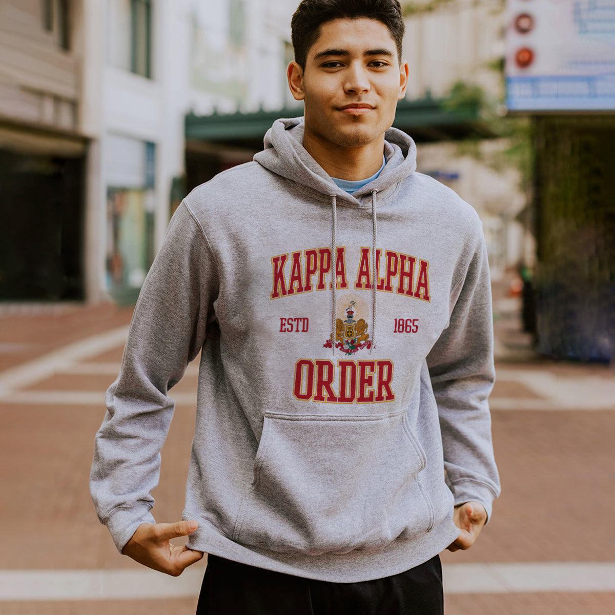 Kappa Alpha Classic Crest Hoodie – Kappa Alpha Order Official Store