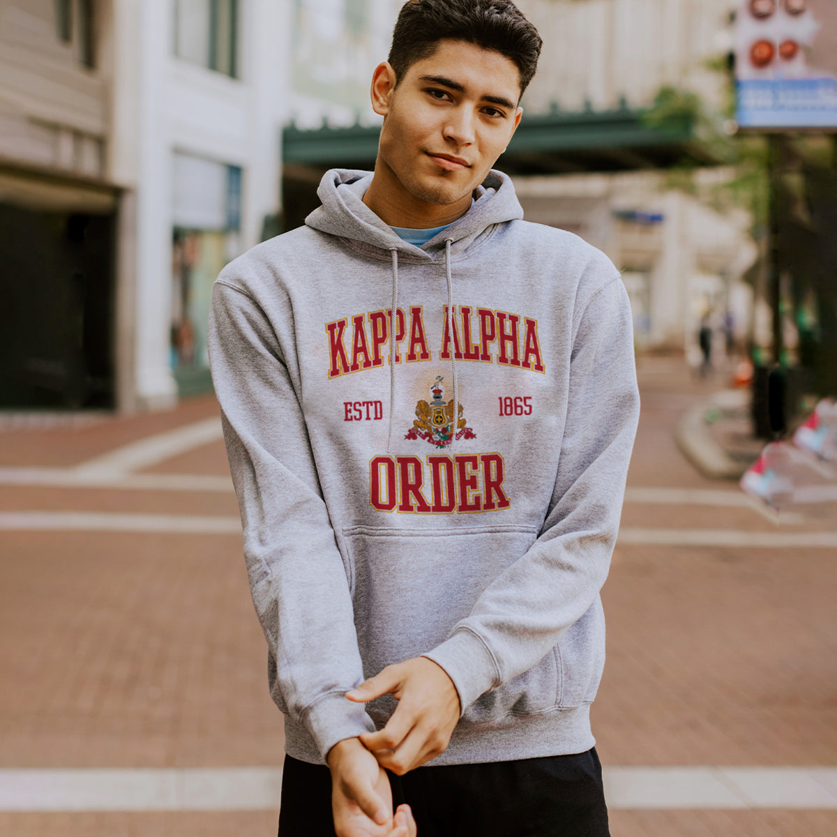Kappa Alpha Classic Crest Hoodie – Kappa Alpha Order Official Store