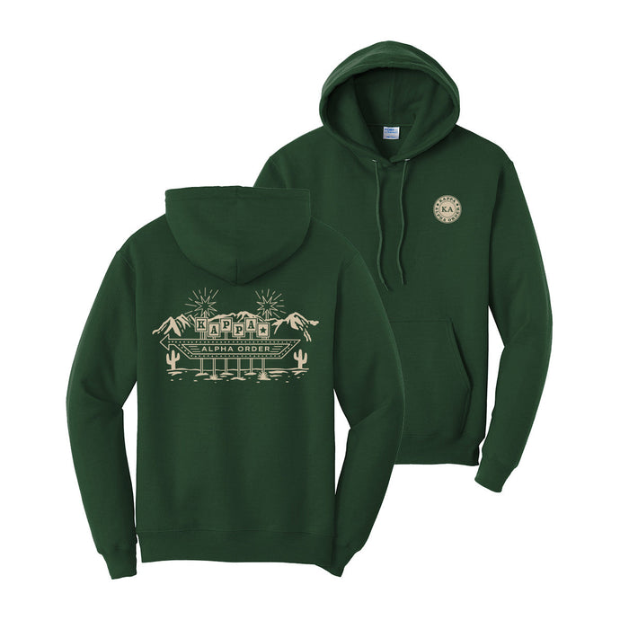 Kappa Alpha Western Vintage Motel Hoodie