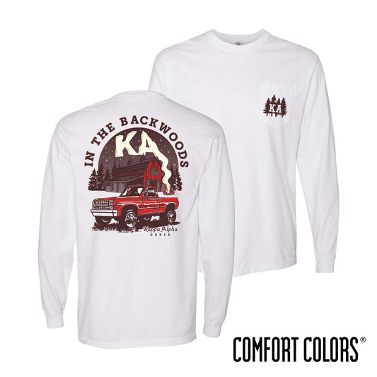 New! Kappa Alpha Country Roads Long Sleeve Tee