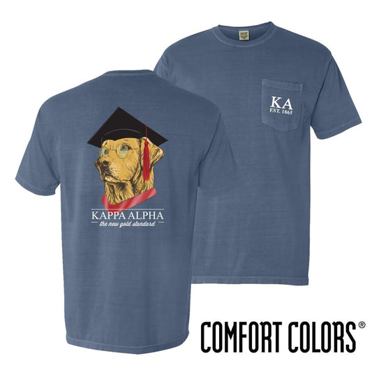Kappa Alpha Comfort Colors Retriever Grad Tee | Kappa Alpha Order | Shirts > Short sleeve t-shirts