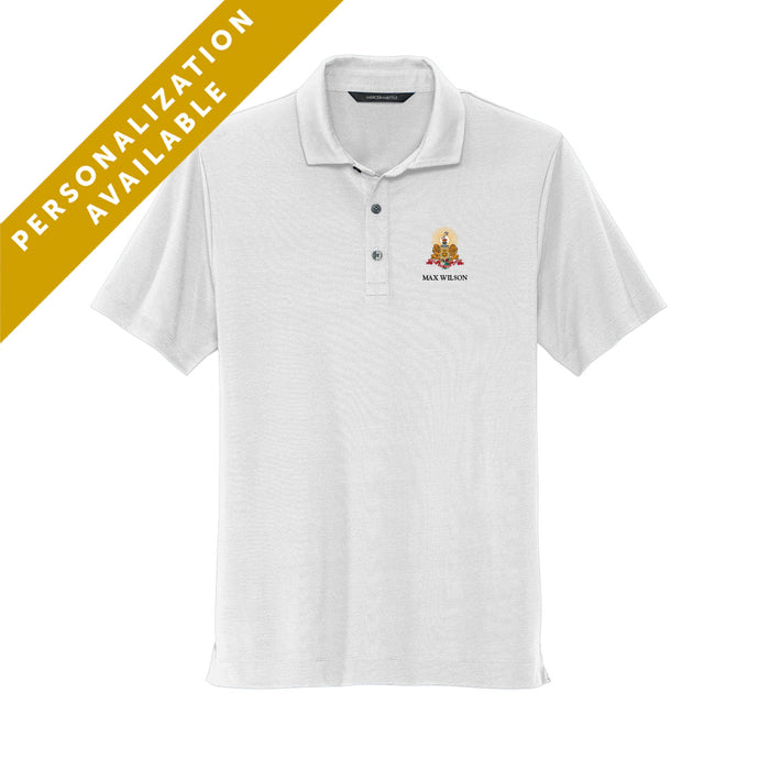Kappa Alpha White Crest Polo