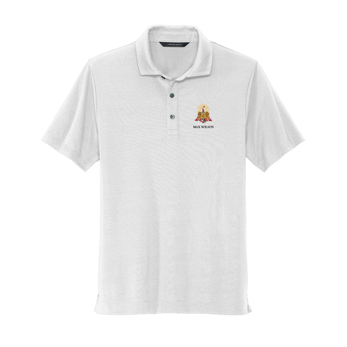Kappa Alpha White Crest Polo