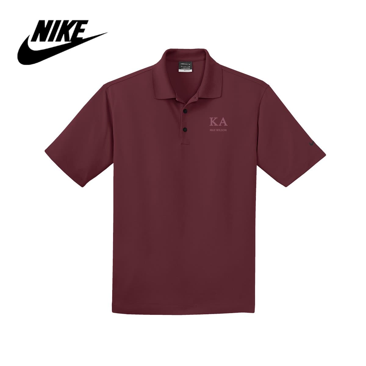 Kappa Alpha Nike Embroidered Performance Polo | Kappa Alpha Order | Shirts > Short sleeve polo shirts