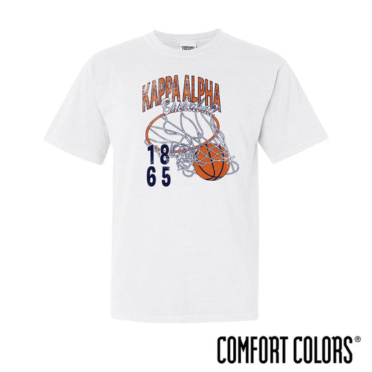 New! Kappa Alpha Retro Basketball Short Sleeve Tee