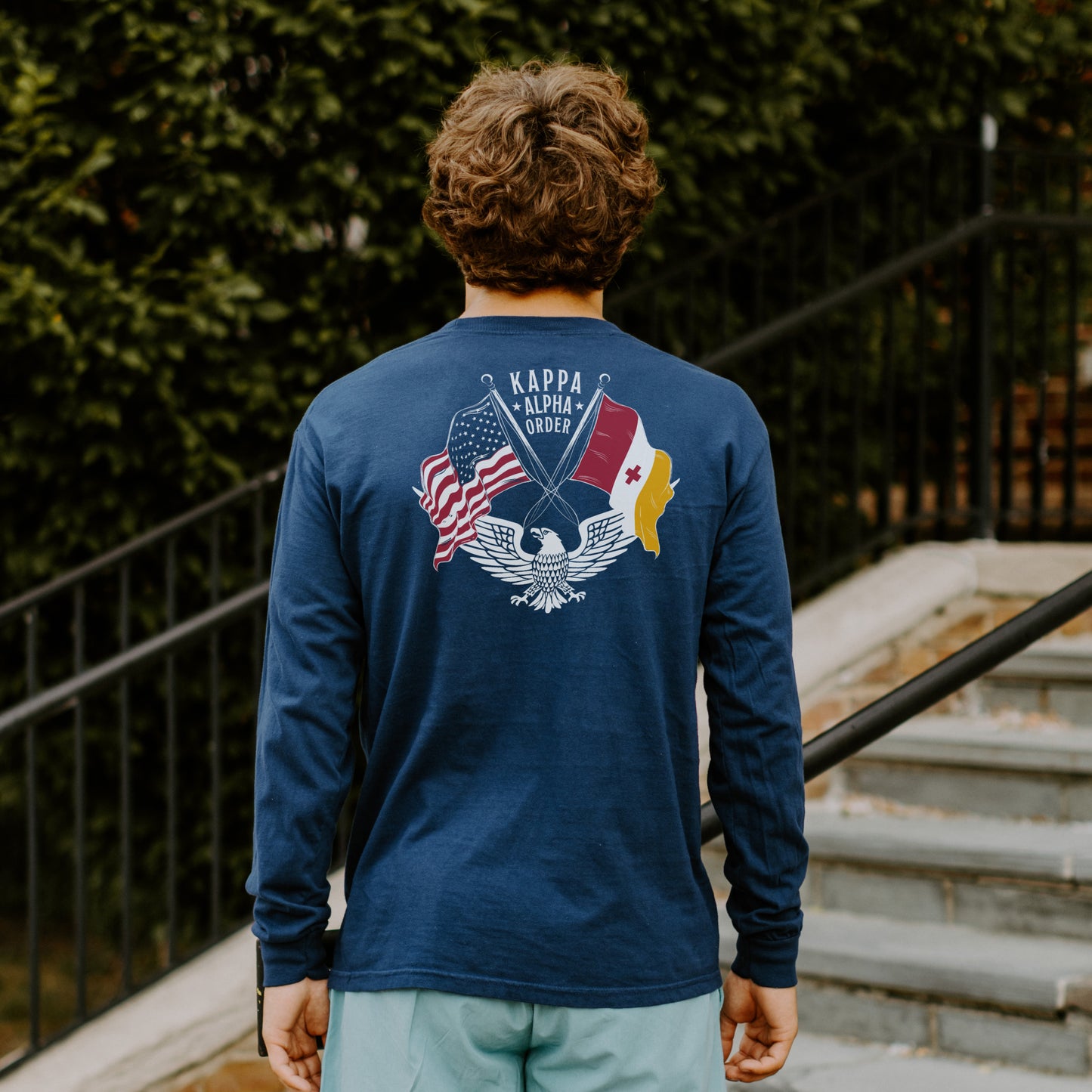 Kappa Alpha Navy Patriot tee