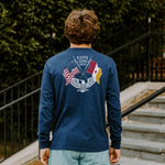 Kappa Alpha Navy Patriot tee