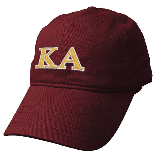 Kappa Alpha Maroon Hat | Kappa Alpha Order | Headwear > Billed hats
