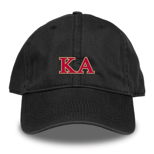 Kappa Alpha Black Hat | Kappa Alpha Order | Headwear > Billed hats
