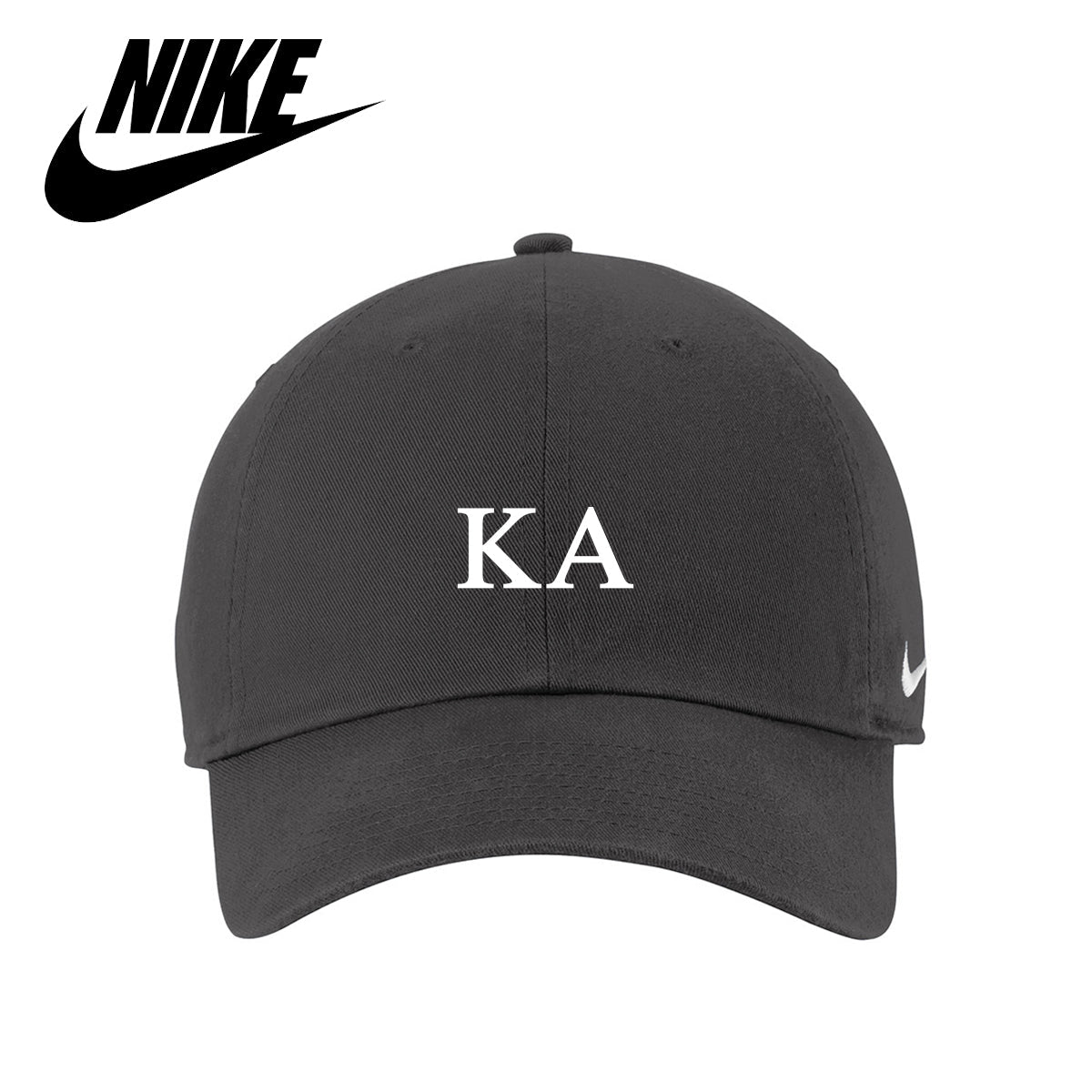 New! Kappa Alpha Nike Heritage Hat With Greek Letters