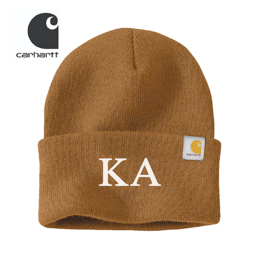 Kappa Alpha Brown Carhartt Beanie