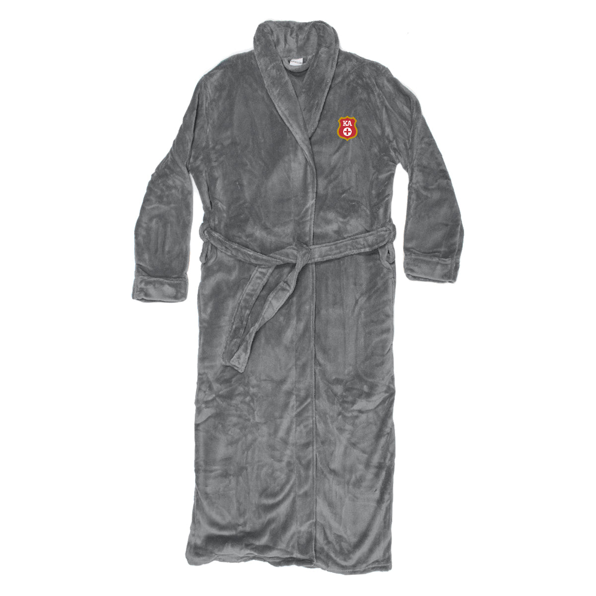 Kappa Alpha Charcoal Ultra Soft Robe | Kappa Alpha Order | Loungewear > Bath robes