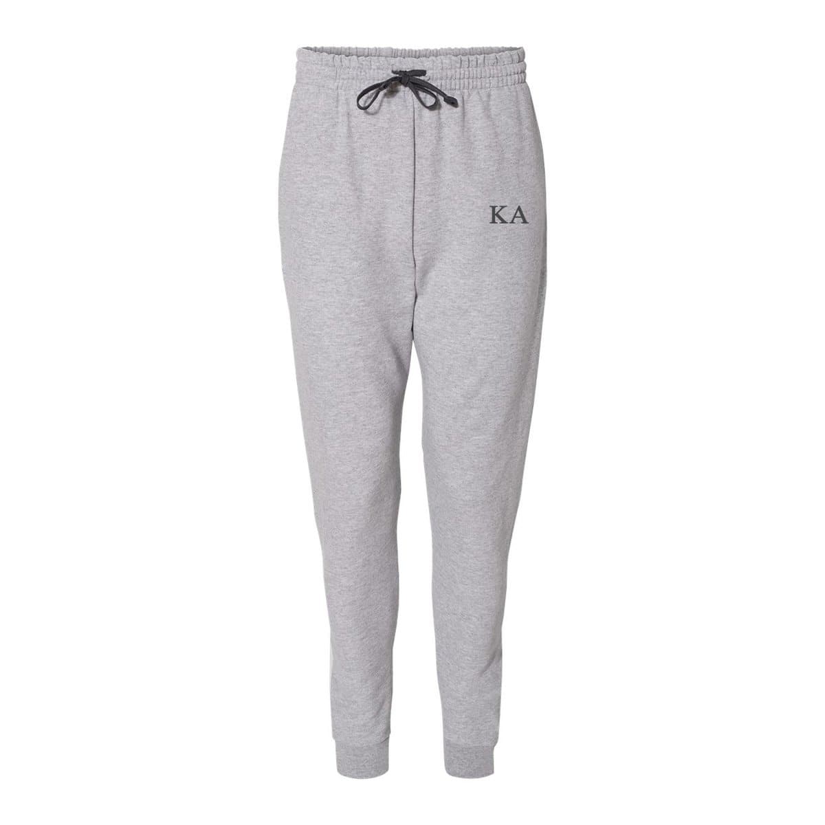 Kappa Alpha Heather Grey Contrast Joggers – Official Store
