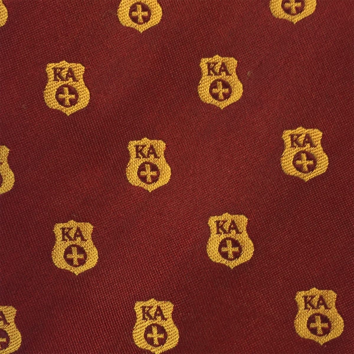 Kappa Alpha Badge Silk Tie | Kappa Alpha Order | Ties > Neck ties
