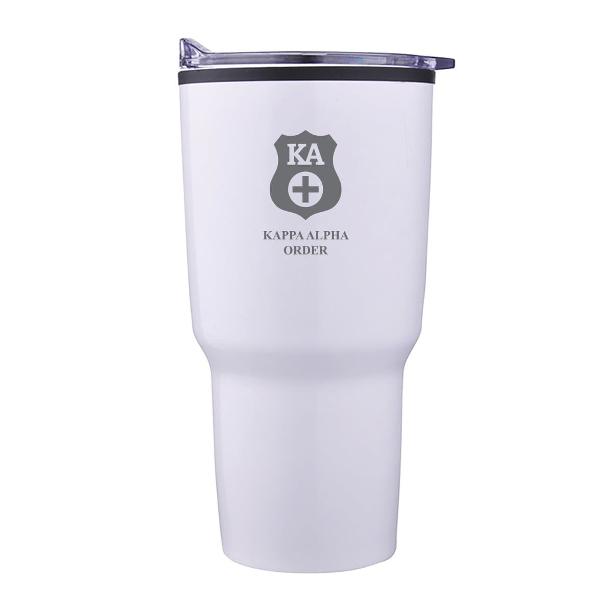Kappa Alpha 30oz White Tumbler | Kappa Alpha Order | Drinkware > Travel mugs