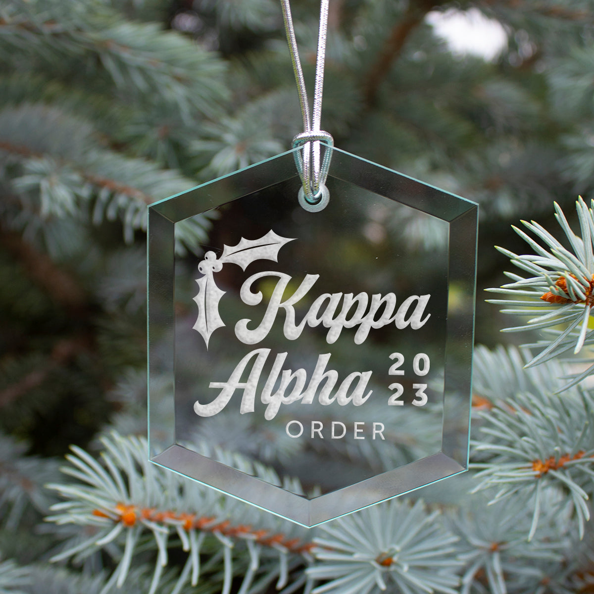 New! Kappa Alpha 2023 Limited Edition Holiday Ornament