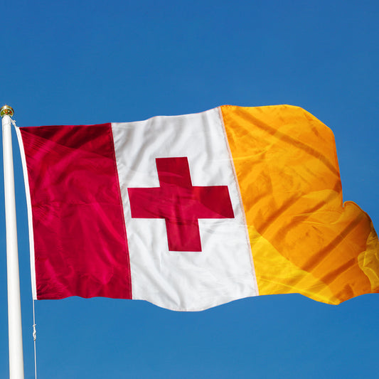 Kappa Alpha Official Flag, Stitched with grommets