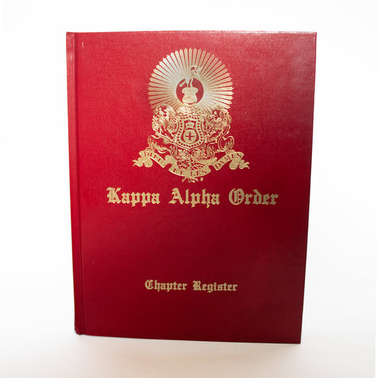 Kappa Alpha Active Chapter Register Book